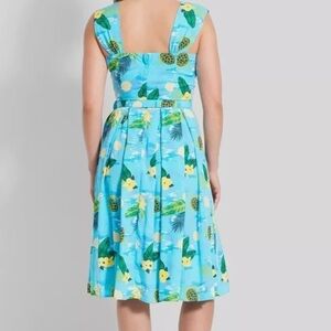 ModCloth dress Jill Tropical powder blue floral
Turtles Swing plus dress Sz 20